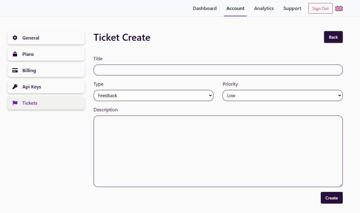Account Tickets 2